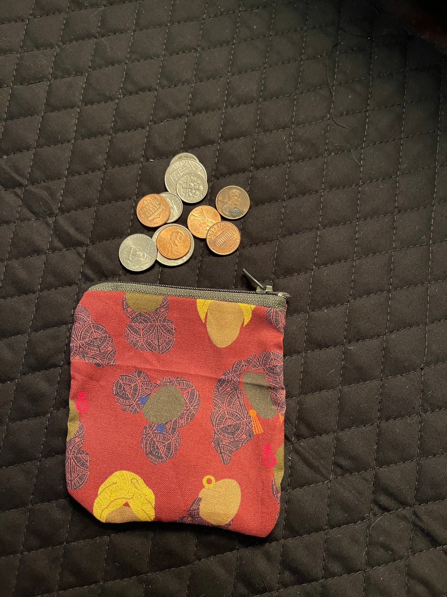 "Hey Girl" change purse