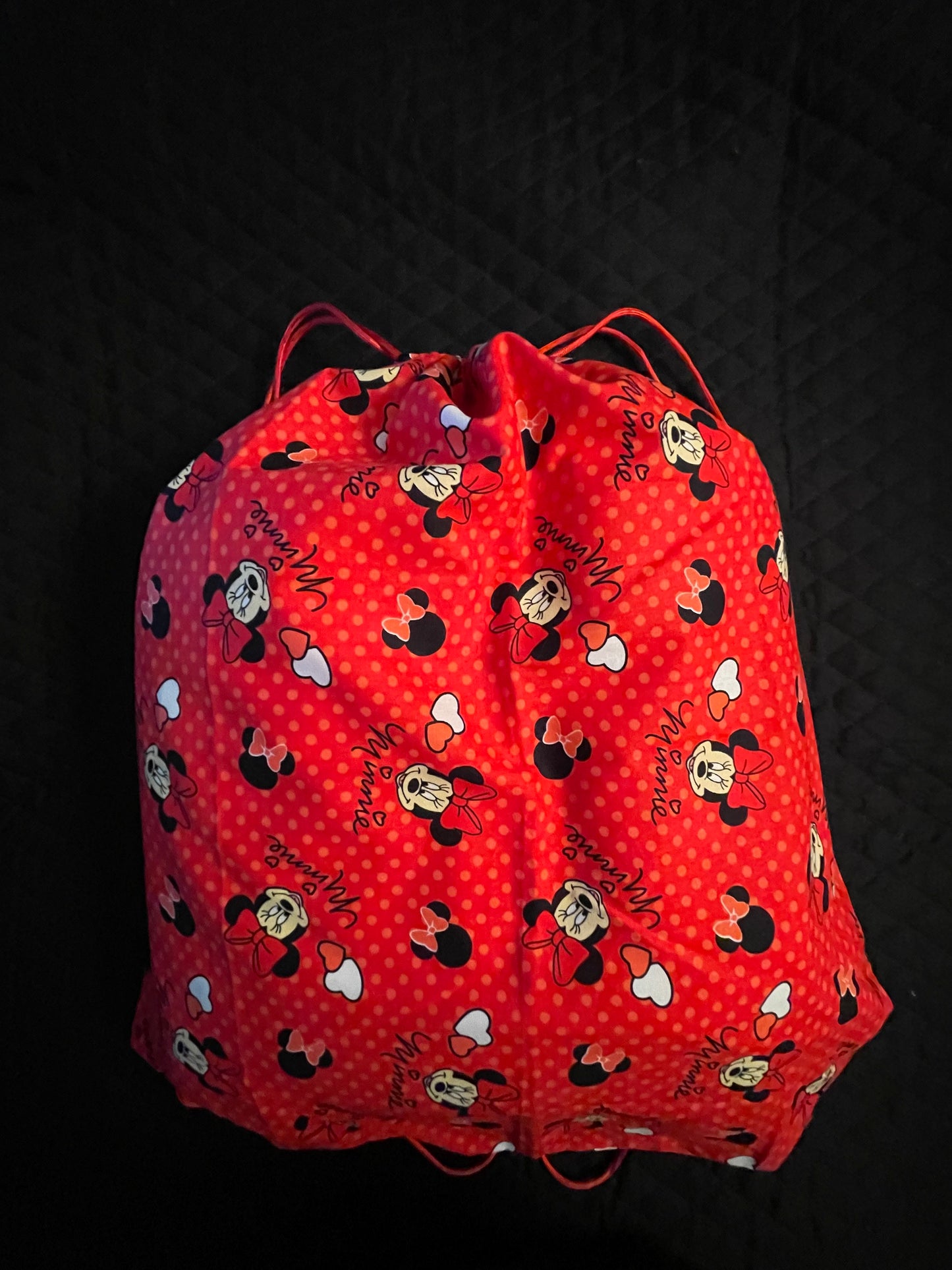 "Minnie" extra-large drawstring bag