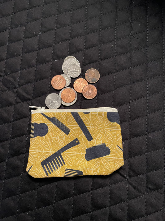 "Combs" change purse